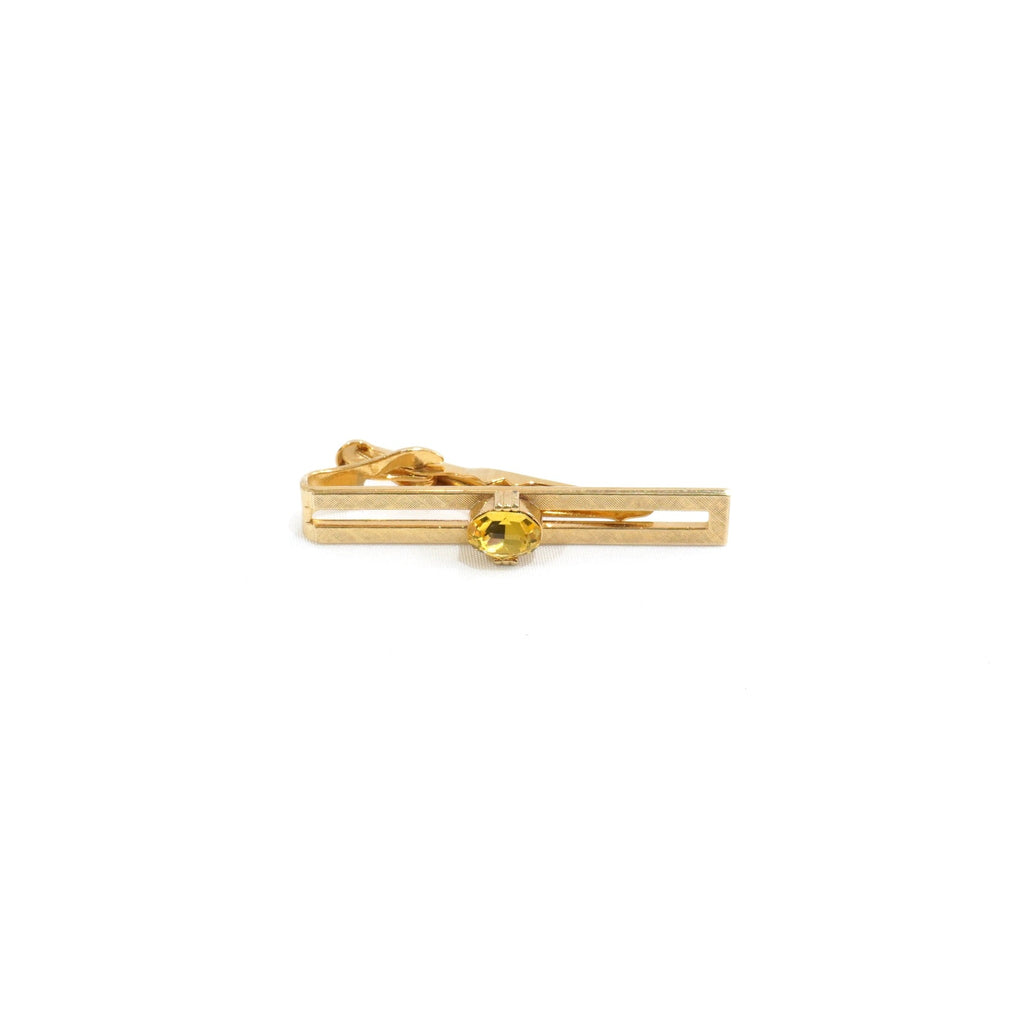 [OLD] YELLOW STONE TIE PIN ヴィンテージ ネクタイピン - apartir Online Store アパルティール セレクトショップ