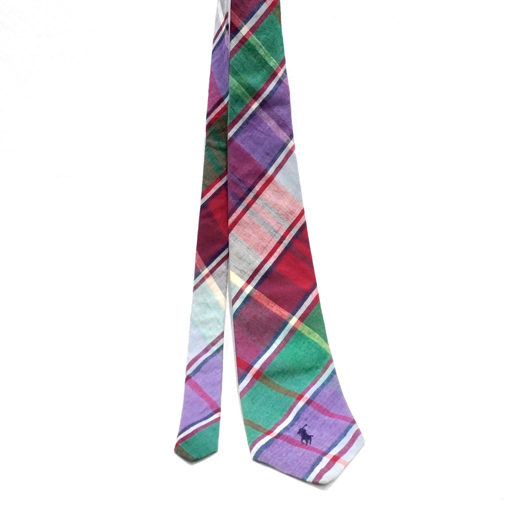 [RALPH LAUREN] OLD MADRAS CHECK TIE ラルフローレン ヴィンテージ マドラス チェック ネクタイ - apartir Online Store アパルティール セレクトショップ