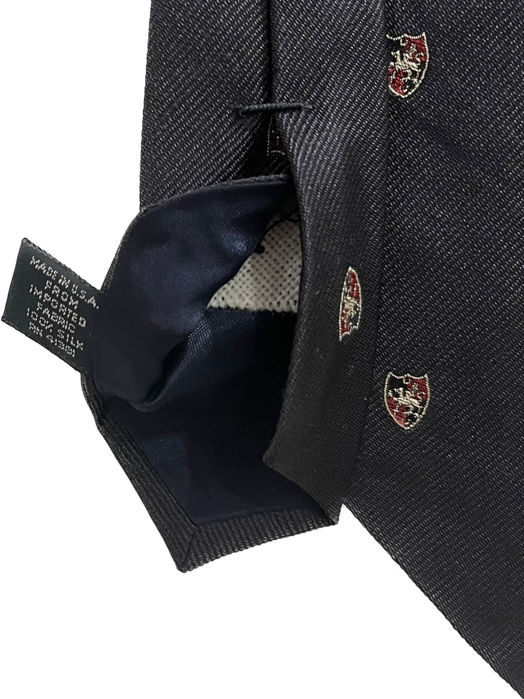 [RALPH LAUREN] OLD PREP CREST TIE ラルフローレン ヴィンテージ クレスト ネクタイ - apartir Online Store アパルティール セレクトショップ