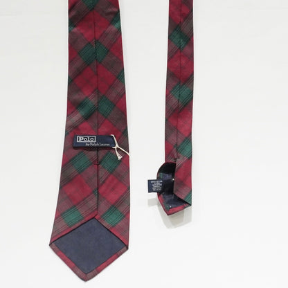 [RALPH LAUREN] OLD TARTAN CHECK TIE ネクタイ - #shop_name #アパルティール# #名古屋# #セレクトショップ#