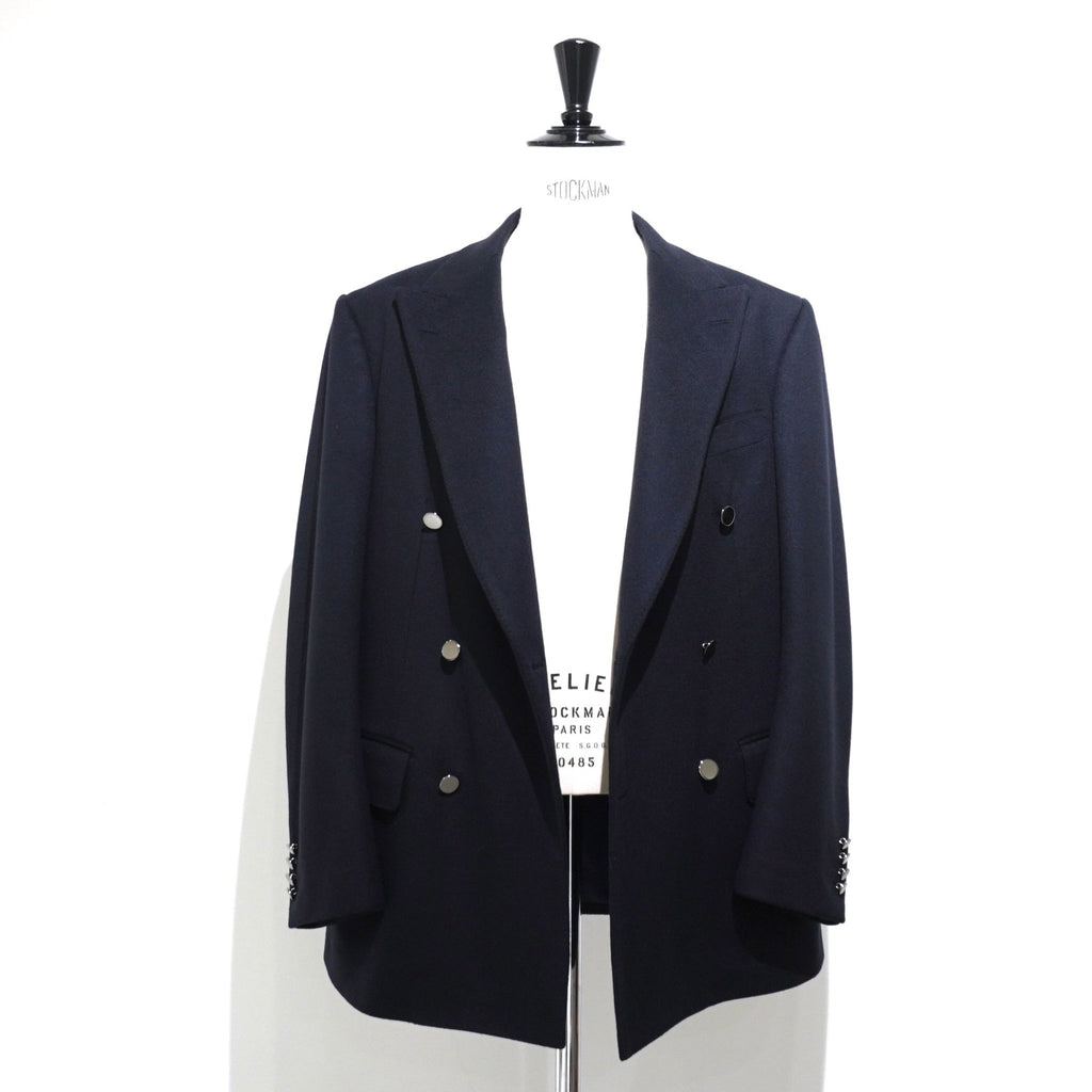 [SCYE BASICS] Loden Cloth Double - Breasted Blazer サイベーシックス ローデンクロス　ダブルブレステッド　ブレザー - apartir Online Store アパルティール セレクトショップ