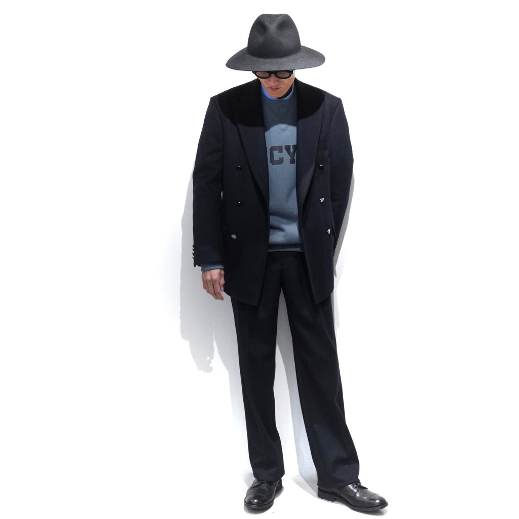 [SCYE BASICS] Loden Cloth Double - Breasted Blazer サイベーシックス ローデンクロス　ダブルブレステッド　ブレザー - apartir Online Store アパルティール セレクトショップ