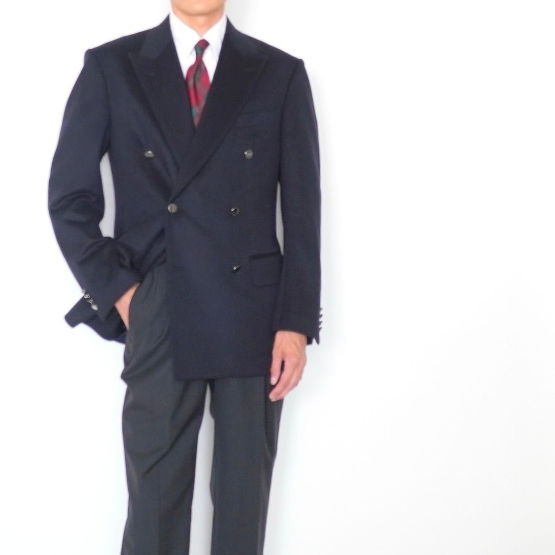 SCYE BASICS] Loden Cloth Double-Breasted Blazer - apartir ア