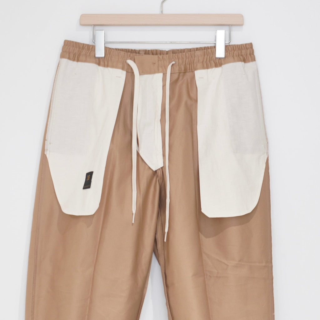 [SCYE BASICS] San Joaquin Cotton Chino Drawstring Trousers - apartir Online Store アパルティール セレクトショップ
