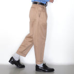 [SCYE BASICS] San Joaquin Cotton Chino Pleated Trousers - apartir Online Store アパルティール セレクトショップ
