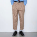 [SCYE BASICS] San Joaquin Cotton Chino Pleated Trousers - apartir Online Store アパルティール セレクトショップ