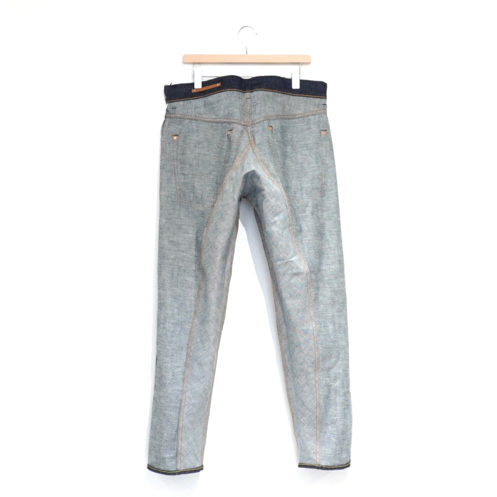 [SCYE BASICS] Selvedge Dniem Peg Top Jeans - apartir Online Store アパルティール セレクトショップ