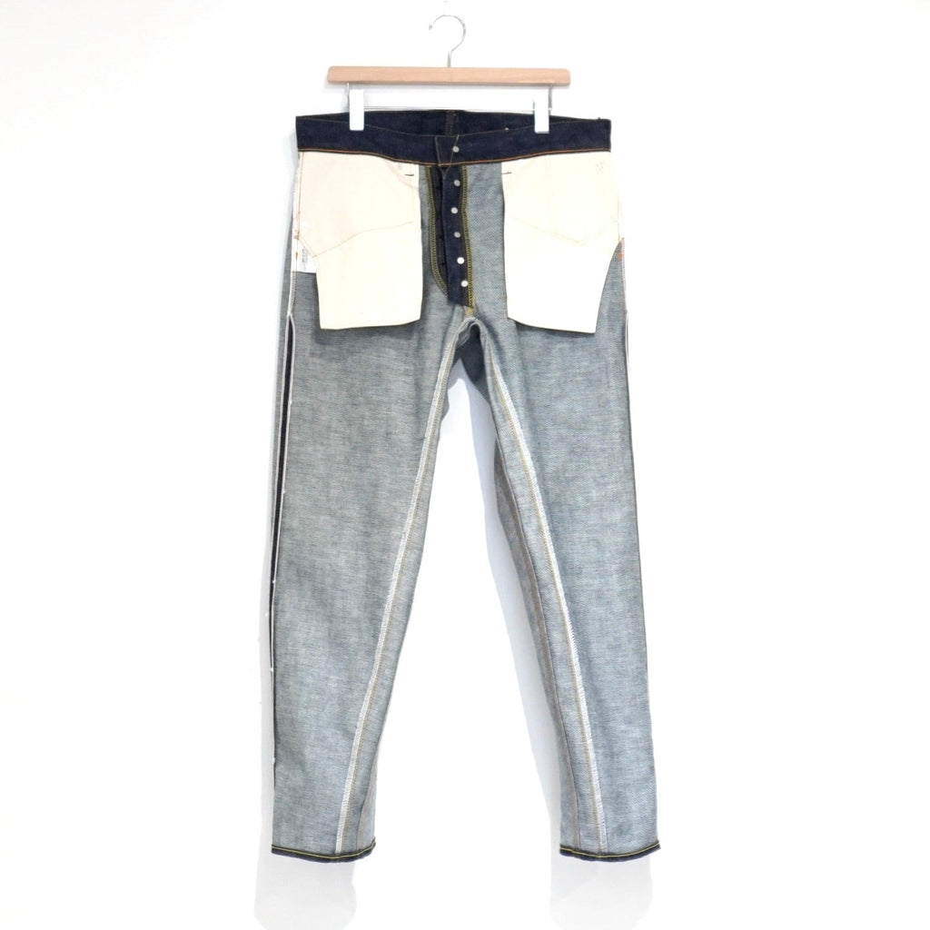 [SCYE BASICS] Selvedge Dniem Peg Top Jeans - apartir Online Store アパルティール セレクトショップ
