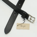 [Scye] Leather New Basic Belt サイ レザー ニュー ベーシック ベルト - apartir Online Store アパルティール セレクトショップ