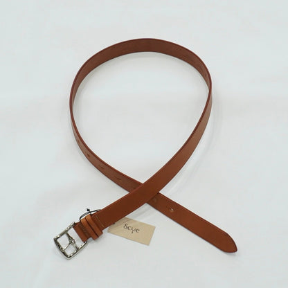 [Scye] Leather New Basic Belt ベルト - #shop_name #アパルティール# #名古屋# #セレクトショップ#