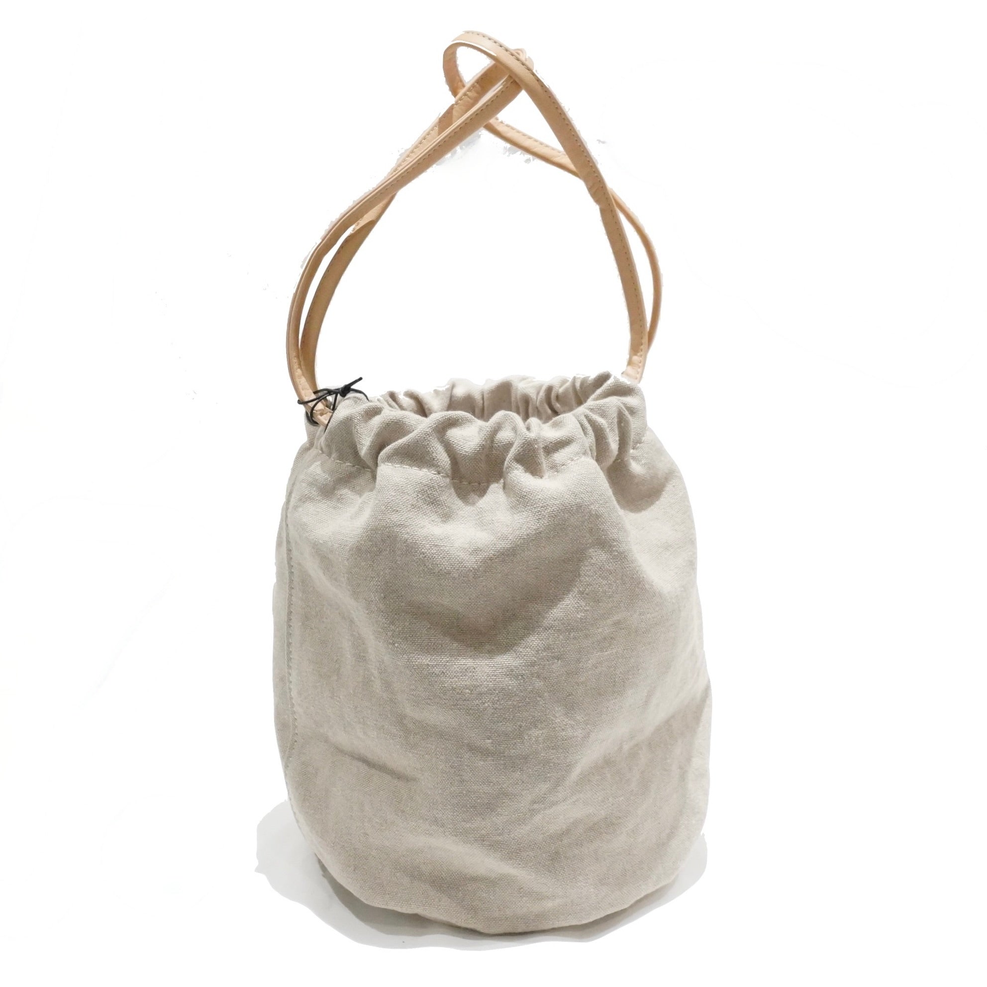 [Scye] Linen Drawstring Bag サイ リネン 巾着バッグ - apartir Online Store アパルティール セレクトショップ