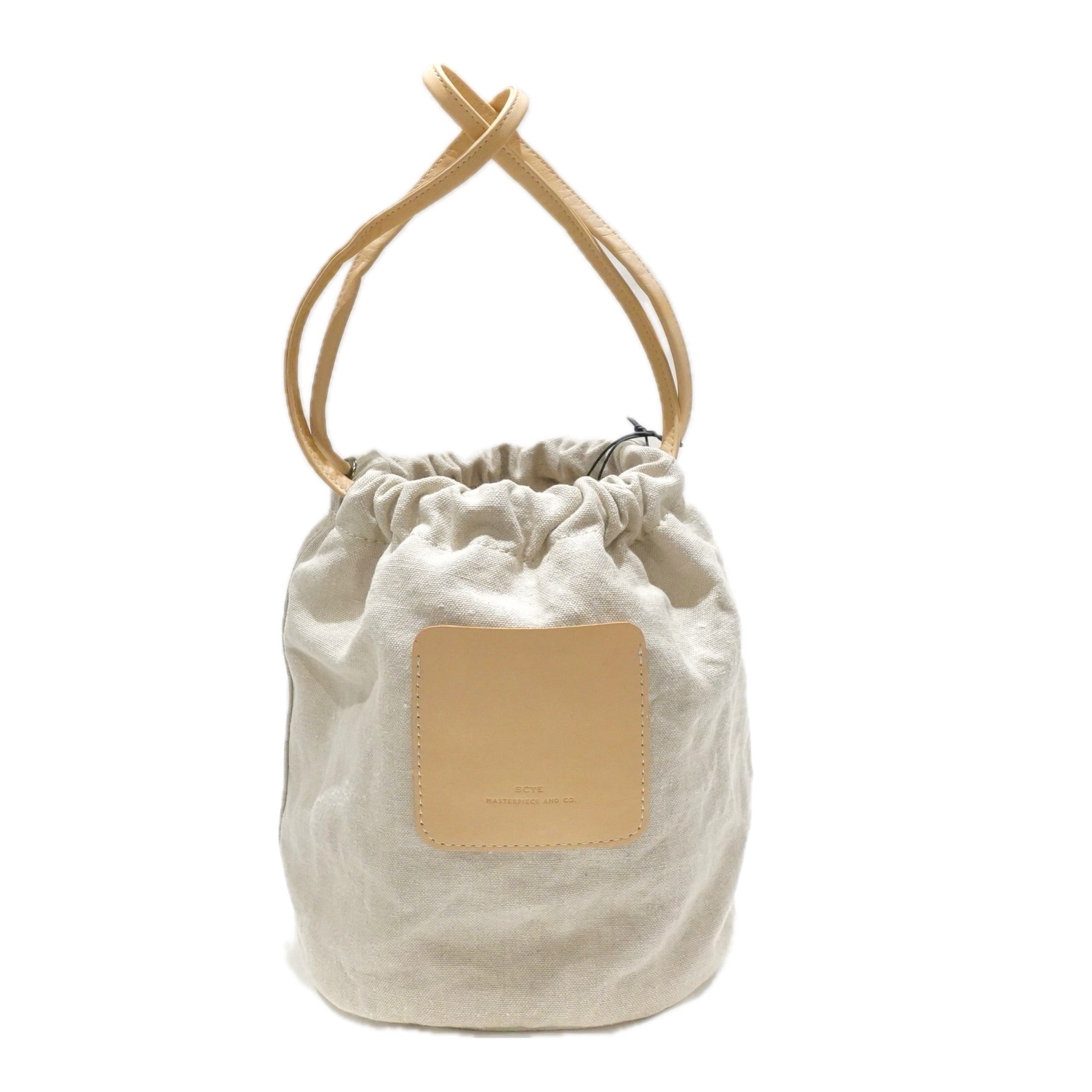 [Scye] Linen Drawstring Bag サイ リネン 巾着バッグ - apartir Online Store アパルティール セレクトショップ