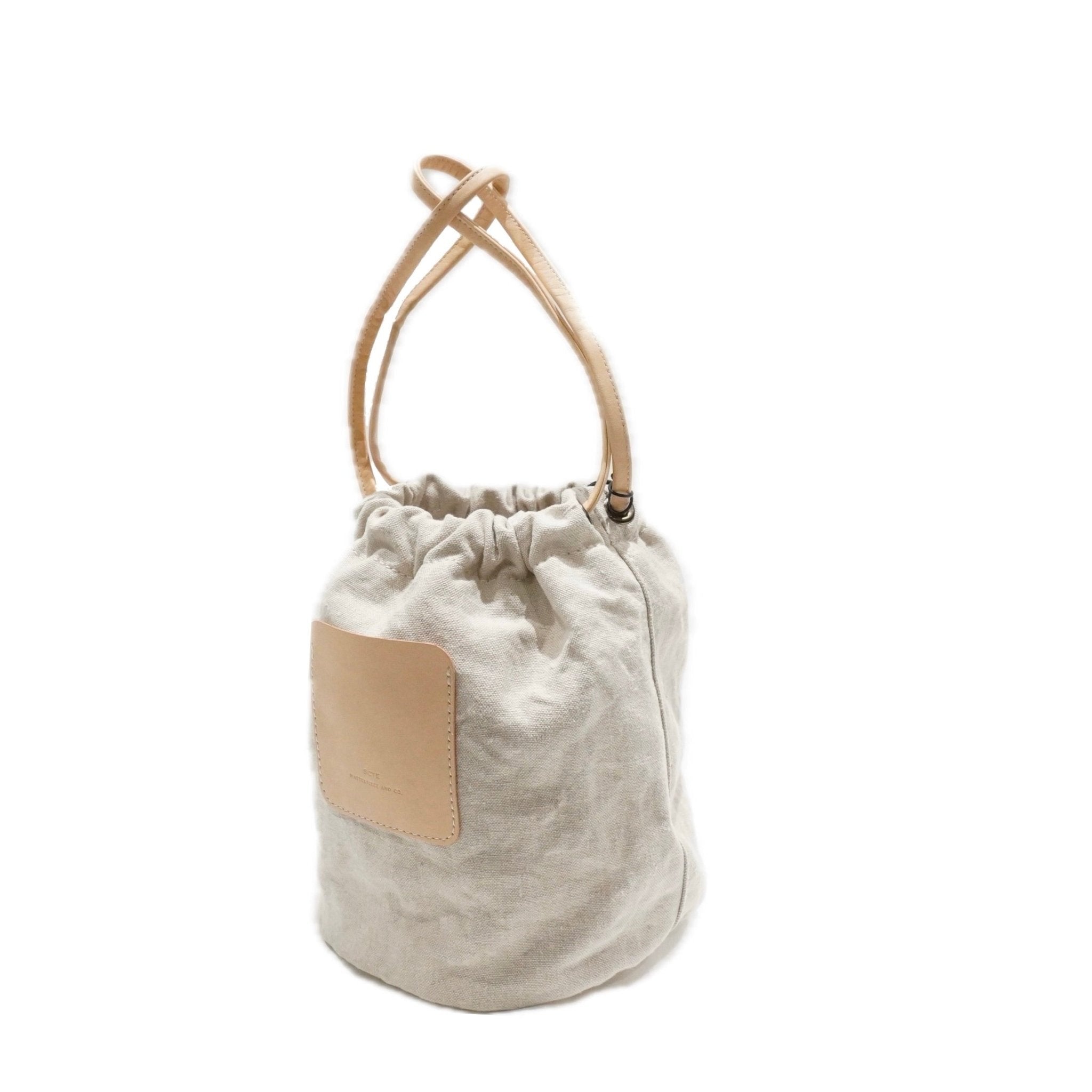 [Scye] Linen Drawstring Bag サイ リネン 巾着バッグ - apartir Online Store アパルティール セレクトショップ