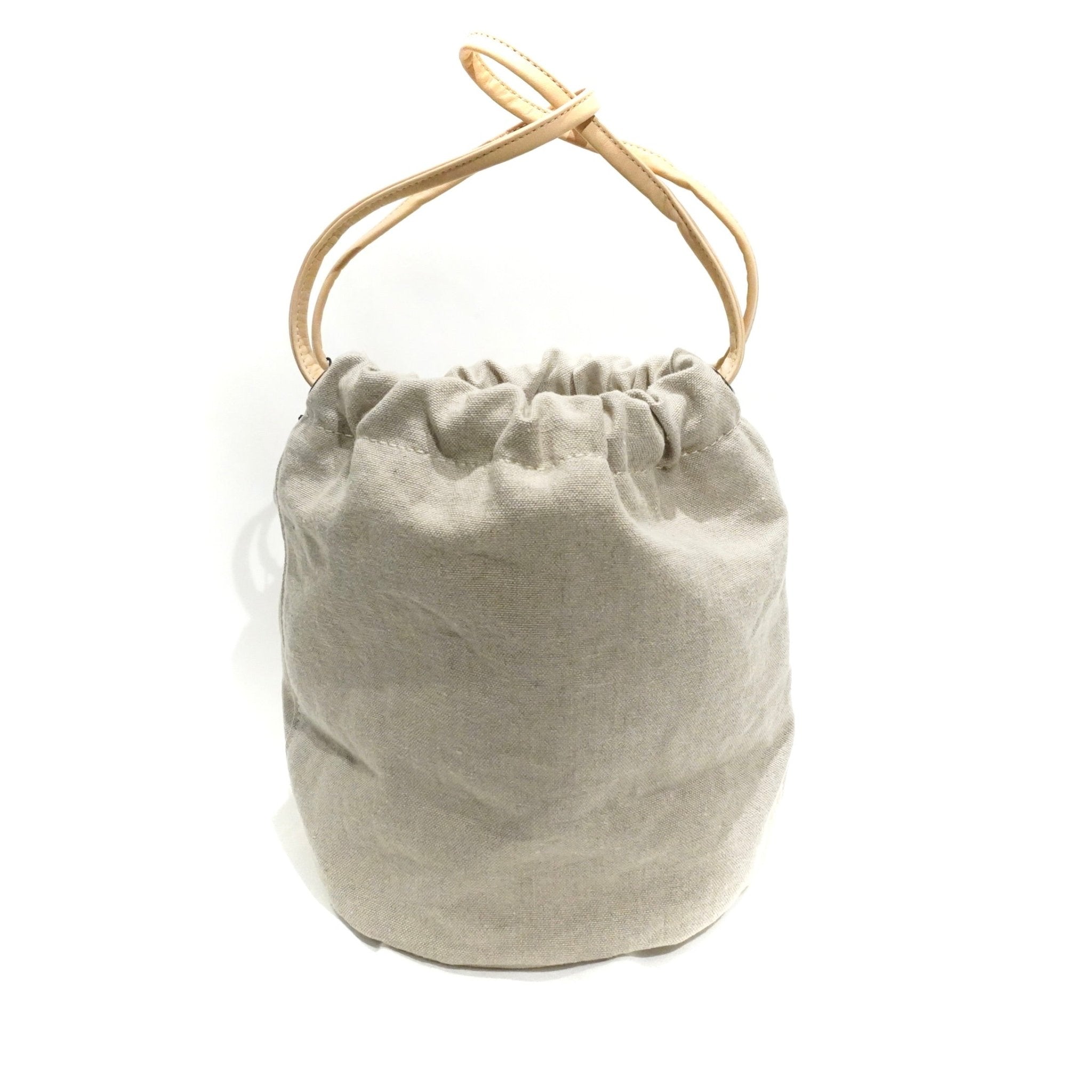 [Scye] Linen Drawstring Bag サイ リネン 巾着バッグ - apartir Online Store アパルティール セレクトショップ