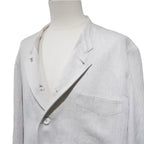 [Scye] Linen Herringbone Stand Collar Work Jacket サイ リネン ワーク ジャケット - apartir Online Store アパルティール セレクトショップ