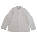 [Scye] Linen Herringbone Stand Collar Work Jacket サイ リネン ワーク ジャケット - apartir Online Store アパルティール セレクトショップ