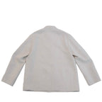 [Scye] Linen Herringbone Stand Collar Work Jacket サイ リネン ワーク ジャケット - apartir Online Store アパルティール セレクトショップ