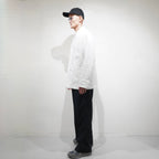 [Scye] Linen Herringbone Stand Collar Work Jacket サイ リネン ワーク ジャケット - apartir Online Store アパルティール セレクトショップ