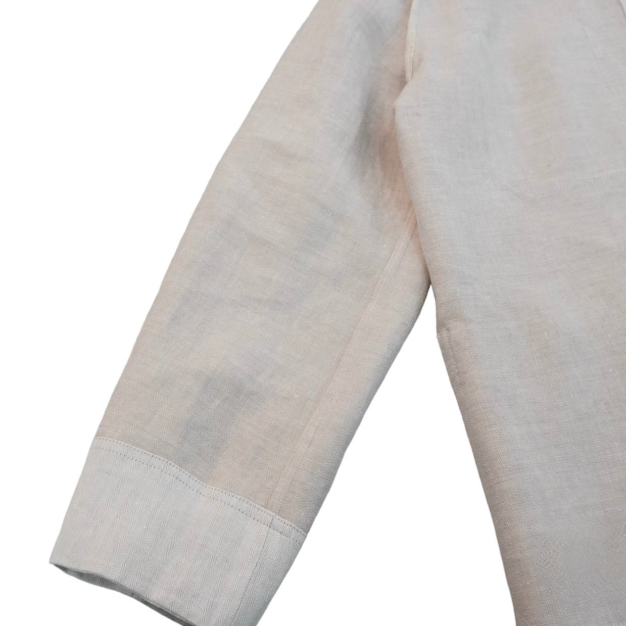 [Scye] Linen Herringbone Stand Collar Work Jacket アウター - #shop_name #アパルティール# #名古屋# #セレクトショップ#
