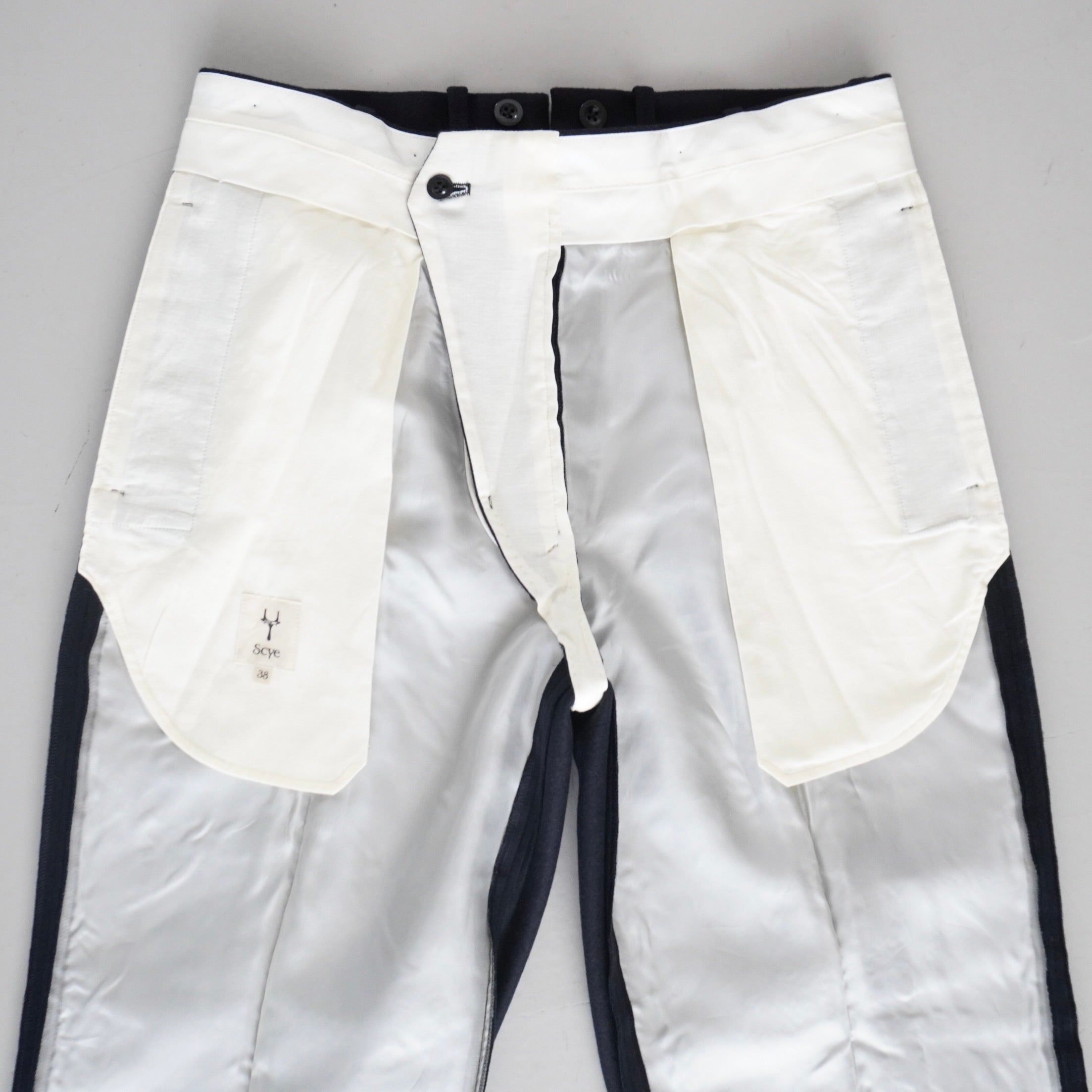 SCYE] Loden Cloth Tailored Trousers サイ ローデン クロス