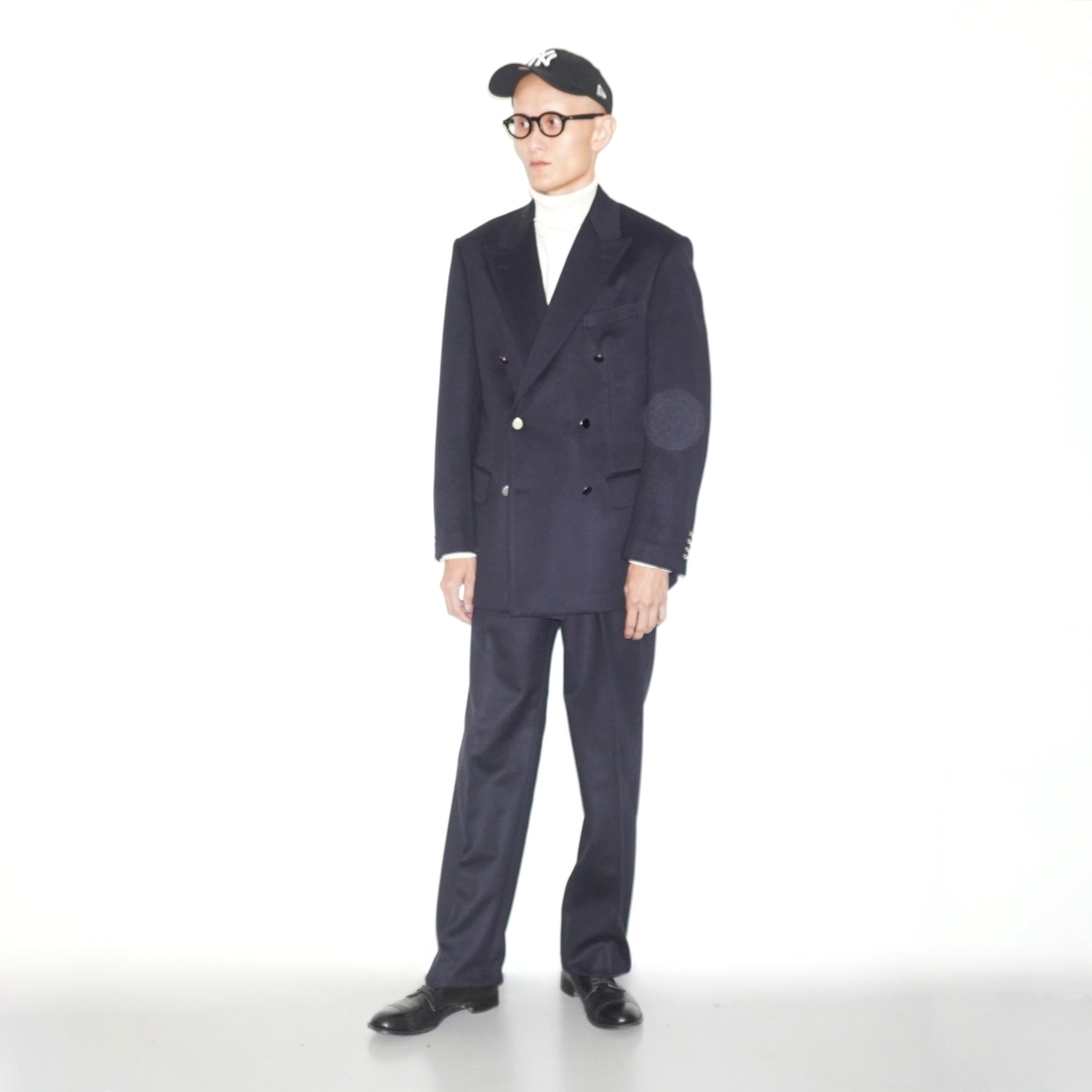 [SCYE] Loden Cloth Tailored Trousers サイ ワンタック ローデンクロス ワイド トラウザーズ - apartir Online Store アパルティール セレクトショップ