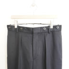 [SCYE] Loden Cloth Tailored Trousers サイ ワンタック ローデンクロス ワイド トラウザーズ - apartir Online Store アパルティール セレクトショップ
