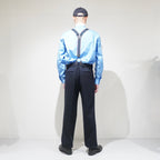 [SCYE] Loden Cloth Tailored Trousers サイ ワンタック ローデンクロス ワイド トラウザーズ - apartir Online Store アパルティール セレクトショップ