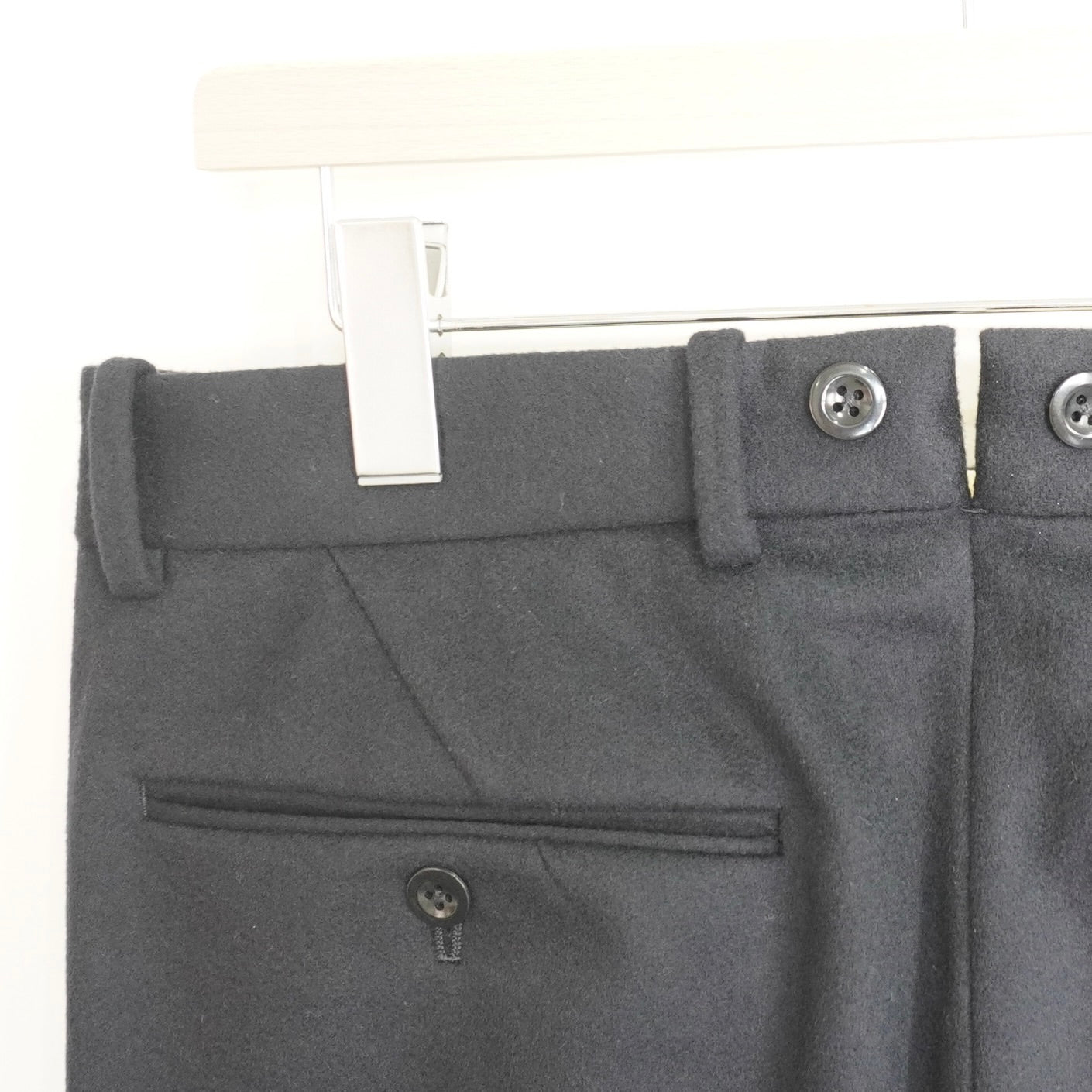 SCYE] Loden Cloth Tailored Trousers サイ ローデン クロス