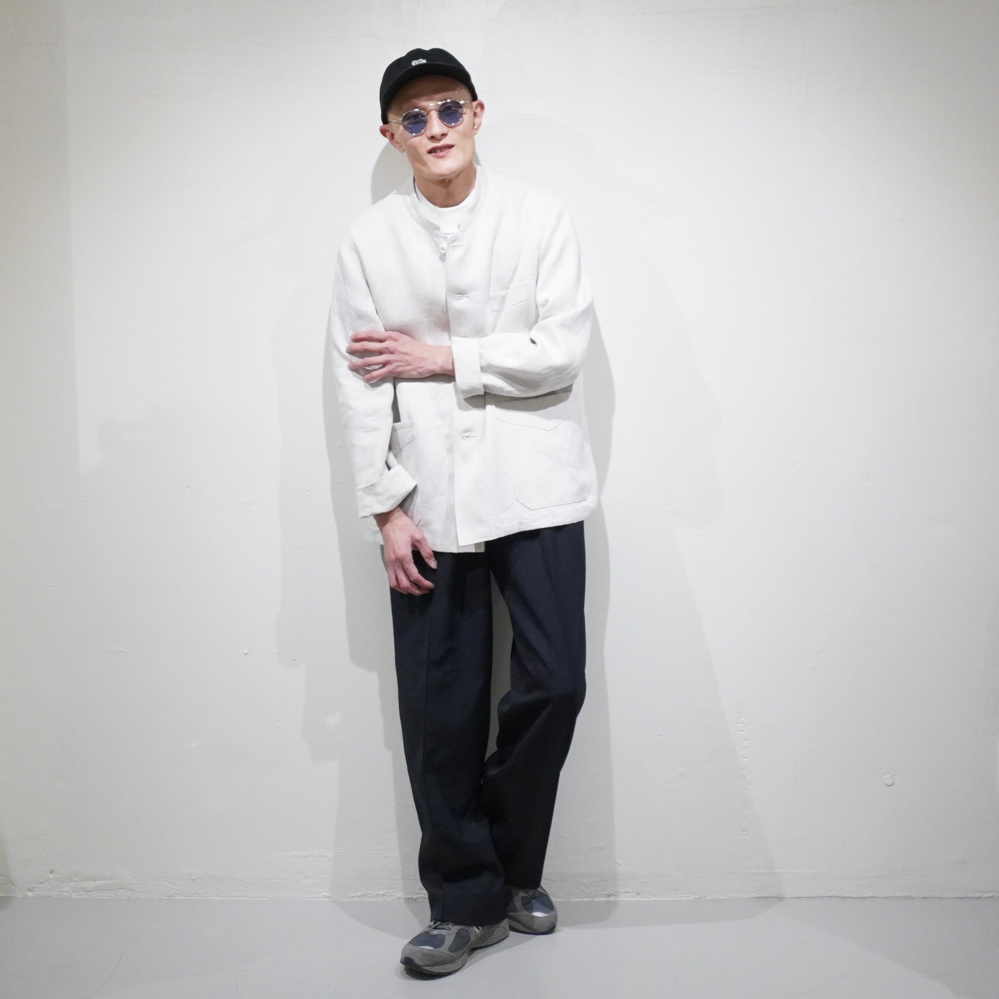 [Scye] Polyester Serge Drawstring Trousers サイ ポリエステル サージ ドローストリング トラウザーズ - apartir Online Store アパルティール セレクトショップ