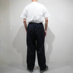 [Scye] Polyester Serge Drawstring Trousers サイ ポリエステル サージ ドローストリング トラウザーズ - apartir Online Store アパルティール セレクトショップ