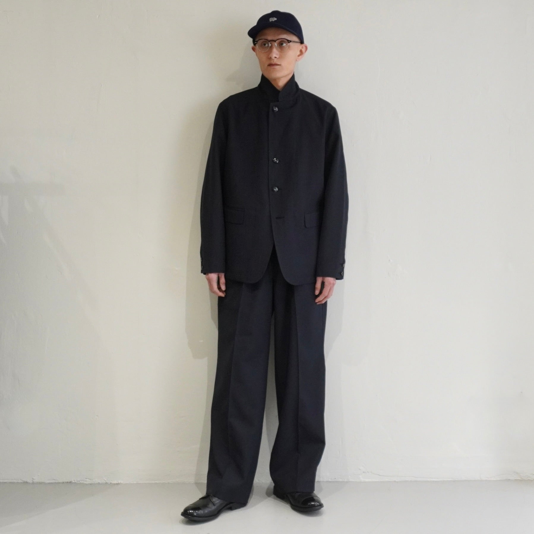 [Scye] Polyester Serge Drawstring Trousers サイ ポリエステル サージ ドローストリング トラウザーズ - apartir Online Store アパルティール セレクトショップ