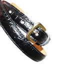 [Scye] Press Croco Dress Belt サイ 型押し クロコ ドレス ベルト - apartir Online Store アパルティール セレクトショップ