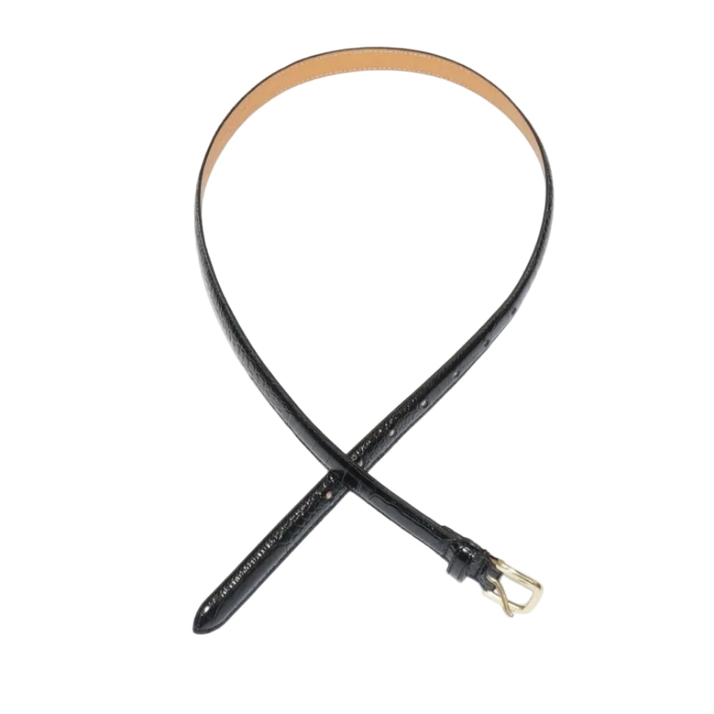 [Scye] Press Croco Dress Belt サイ 型押し クロコ ドレス ベルト - apartir Online Store アパルティール セレクトショップ