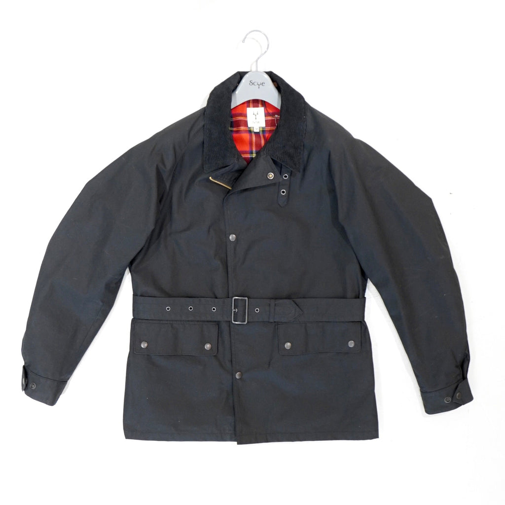 [Scye] Waxed Cotton Motorcycle Jacket - apartir Online Store アパルティール セレクトショップ