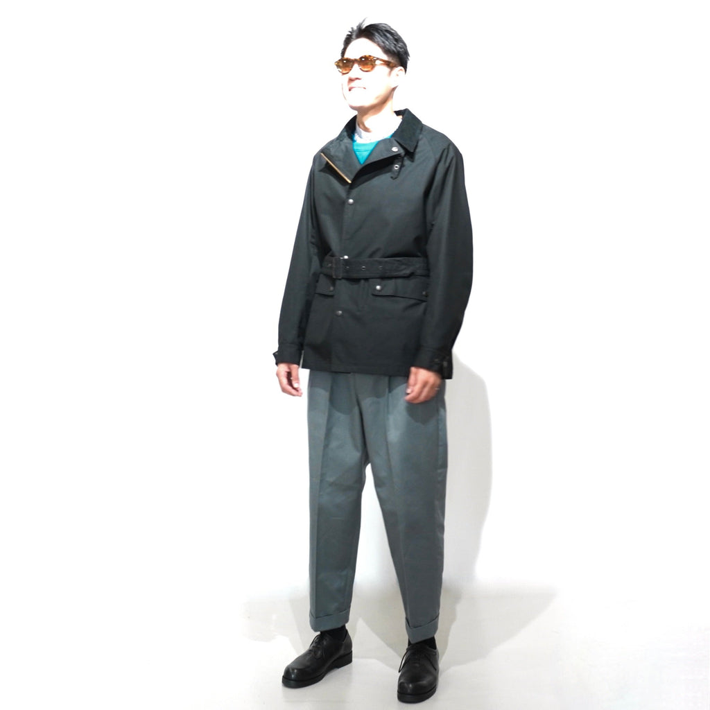 [Scye] Waxed Cotton Motorcycle Jacket - apartir Online Store アパルティール セレクトショップ