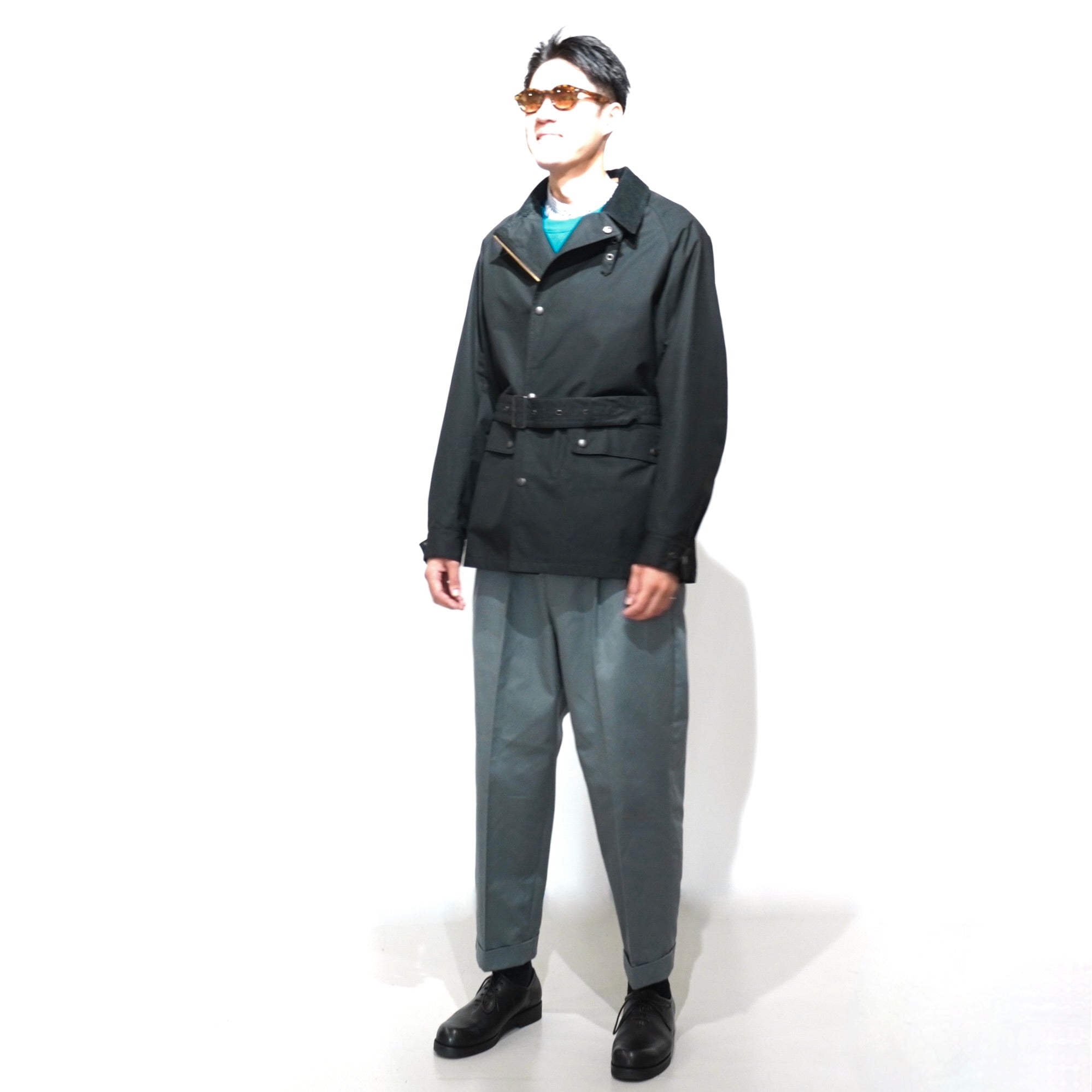 [Scye] Waxed Cotton Motorcycle Jacket - apartir Online Store アパルティール セレクトショップ