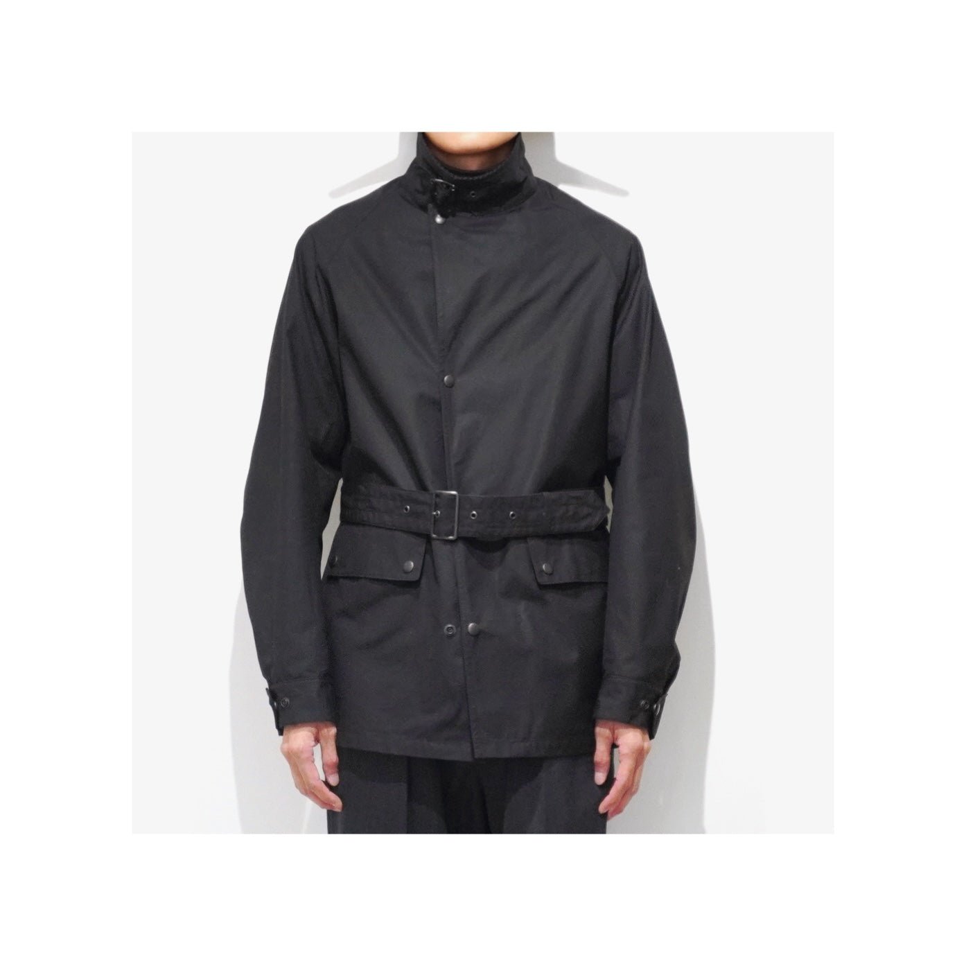 [Scye] Waxed Cotton Motorcycle Jacket - apartir Online Store アパルティール セレクトショップ