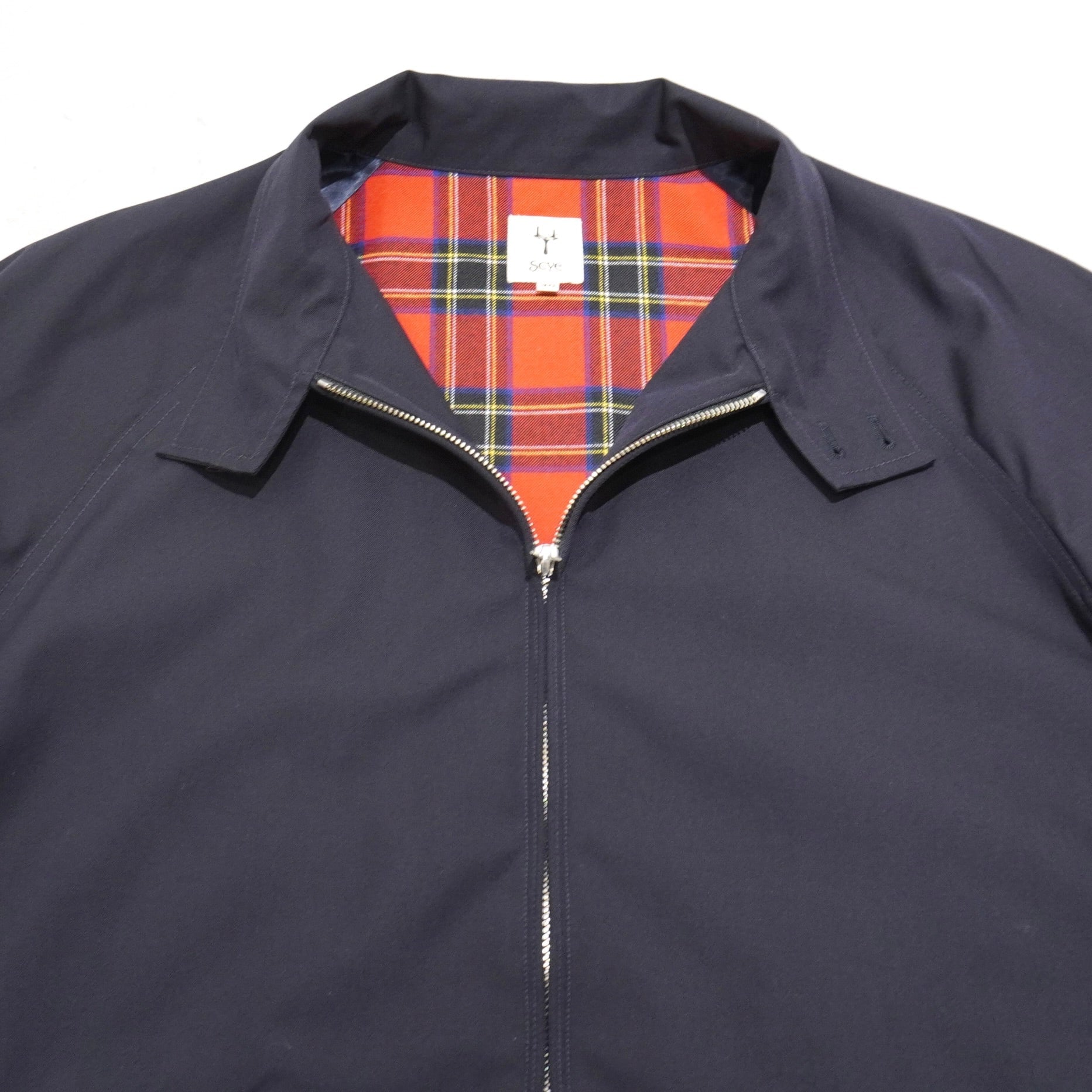 [Scye] Wool Cotton Gaberdine Harrington Jacket サイ ウールコットン ギャバジン ハリントンジャケット - apartir Online Store アパルティール セレクトショップ