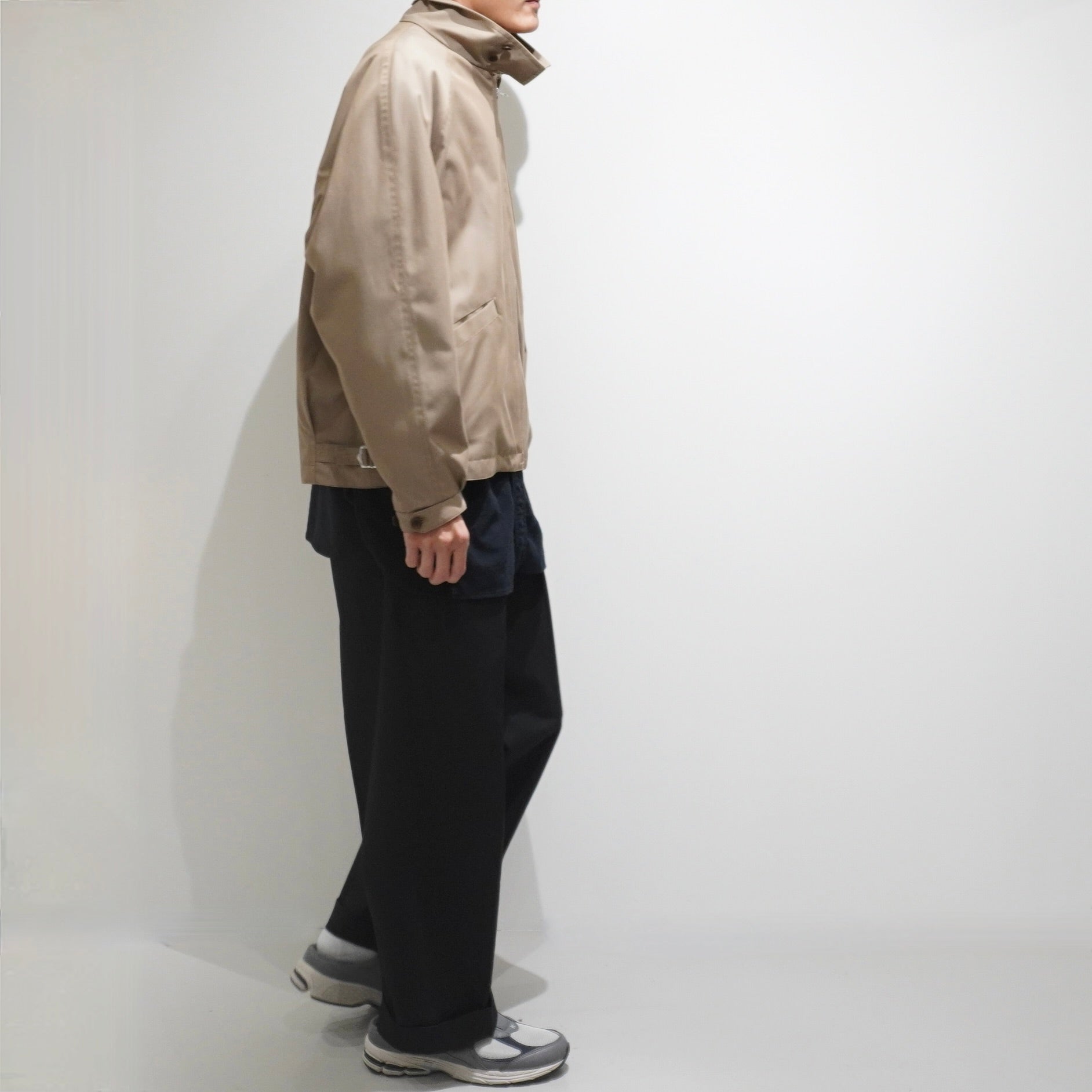 [Scye] Wool Cotton Gaberdine Harrington Jk - apartir Online Store アパルティール セレクトショップ