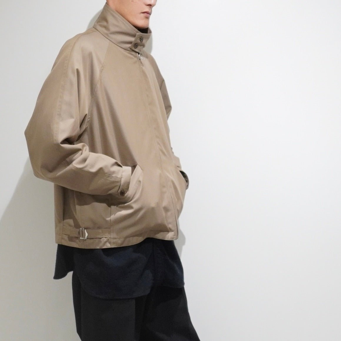 [Scye] Wool Cotton Gaberdine Harrington Jk - apartir Online Store アパルティール セレクトショップ