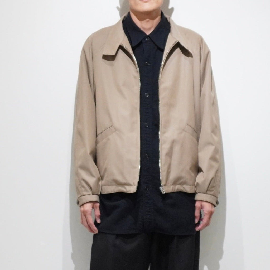[Scye] Wool Cotton Gaberdine Harrington Jk - apartir Online Store アパルティール セレクトショップ