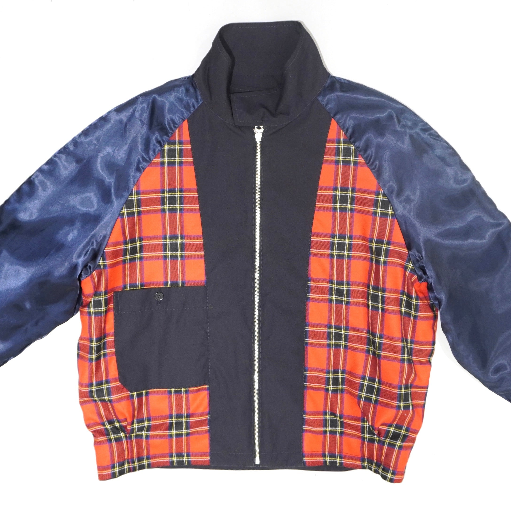 [Scye] Wool Cotton Gaberdine Harrington Jacket サイ ウールコットン ギャバジン ハリントンジャケット - apartir Online Store アパルティール セレクトショップ