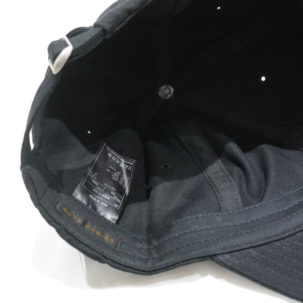 [SCYE BASICS] Cotton Twill Baseball Cap サイ刺繍入り 6パネル ベースボールキャップ - apartir Online Store アパルティール セレクトショップ