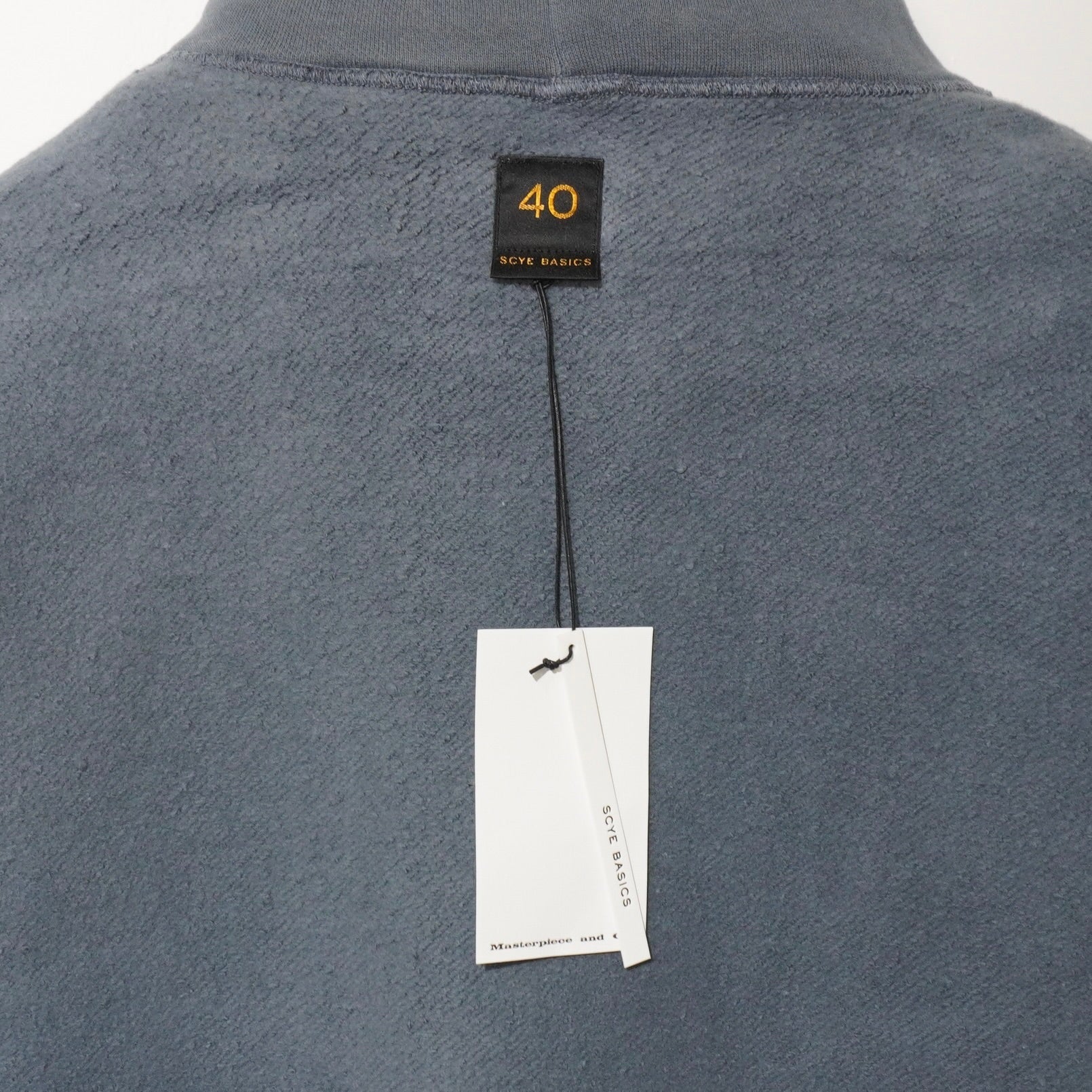 [SCYEBASICS] Fleece Back Jersey Hoodie フリースバック ジャージー フーディー - apartir Online Store アパルティール セレクトショップ