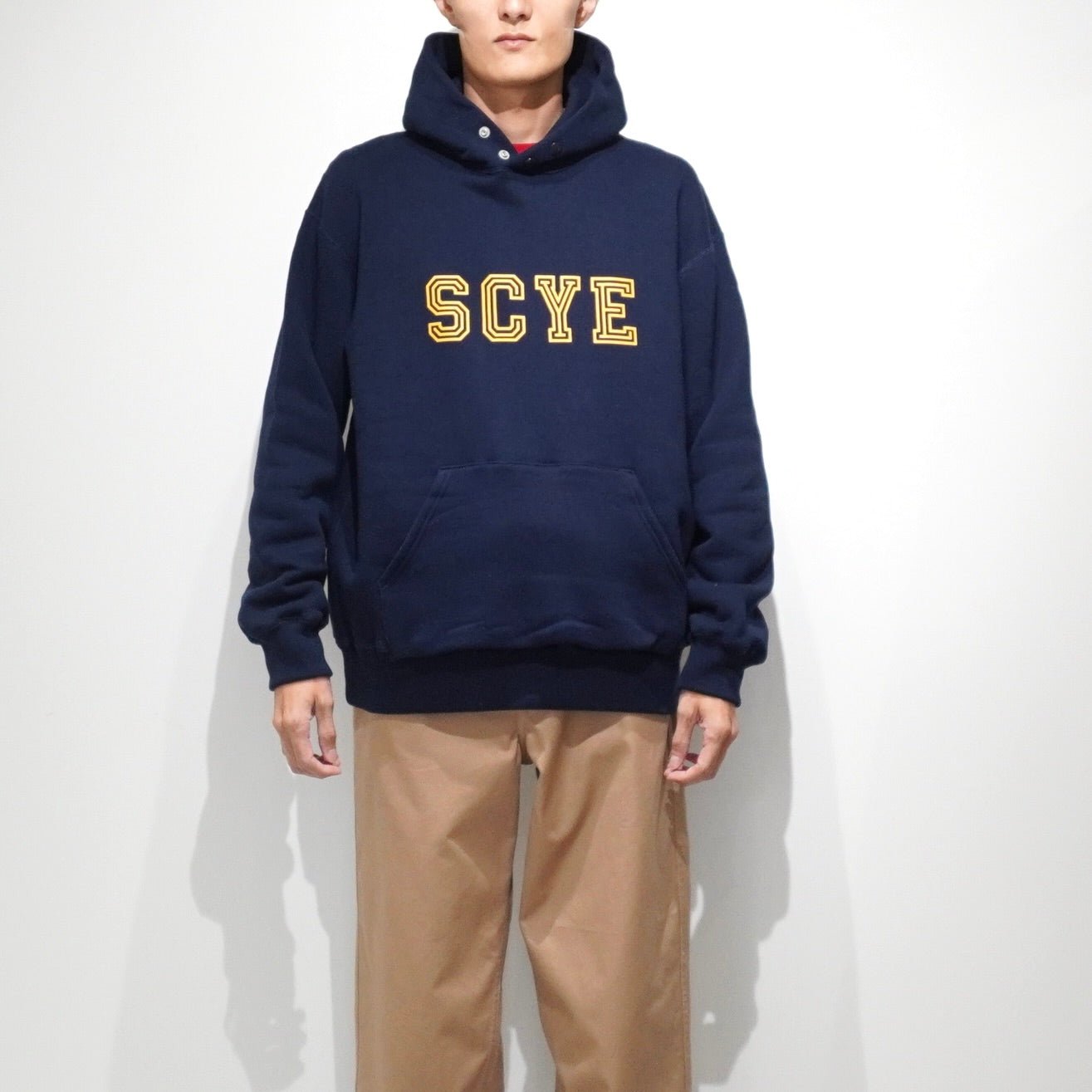 SCYEBASICS] Fleece Back Jersey Hoodie サイ フリースバック