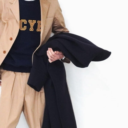 [SCYEBASICS] Fleece Back Jersey Sweatshirt スウェット - #shop_name #アパルティール# #名古屋# #セレクトショップ#