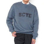 [SCYE BASICS] Fleece Back Jersey Sweatshirt - apartir Online Store アパルティール セレクトショップ