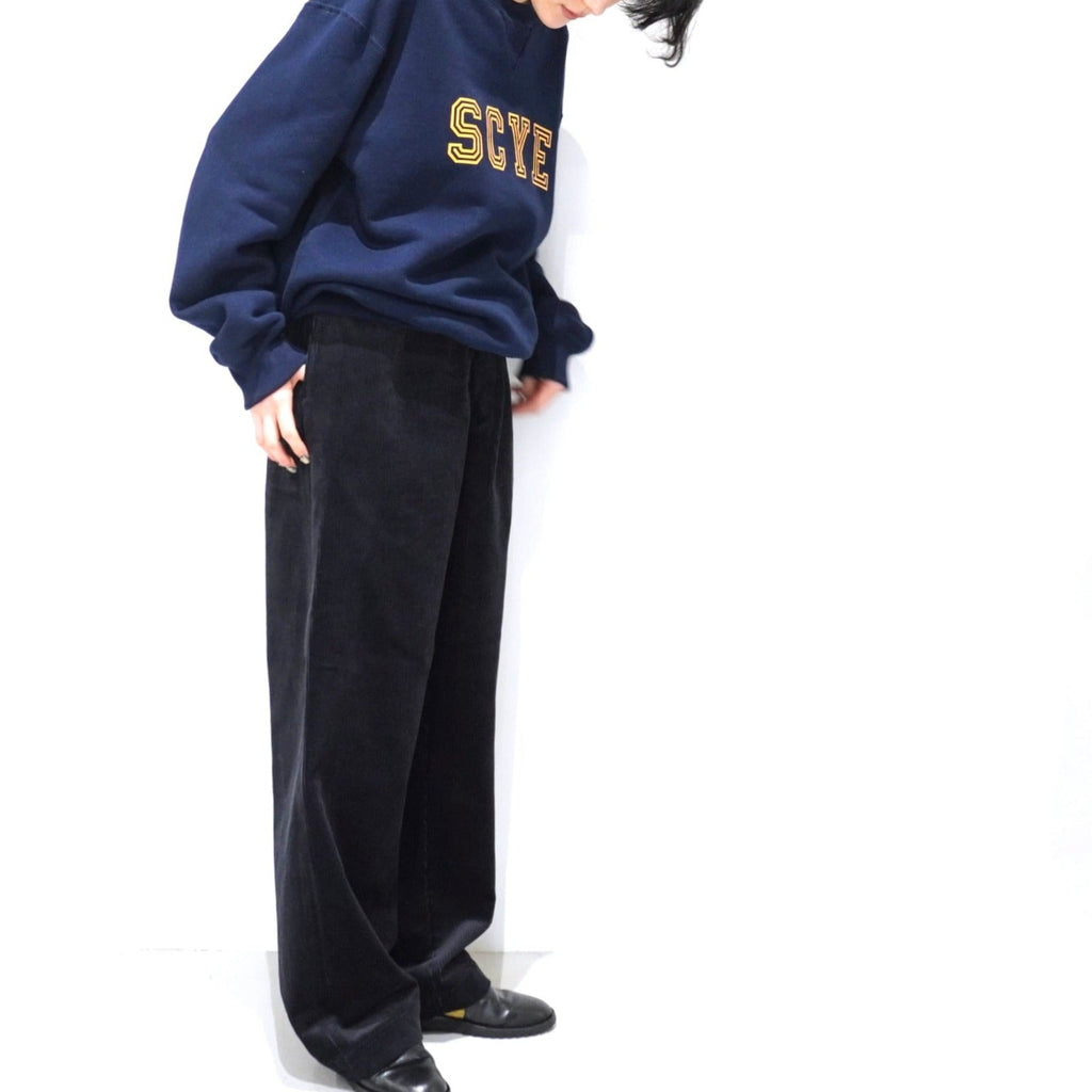 [SCYE BASICS] Fleece Back Jersey Sweatshirt - apartir Online Store アパルティール セレクトショップ