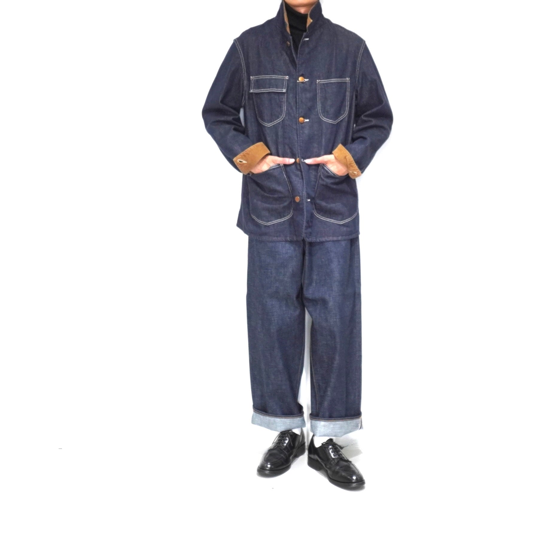 [SCYE BASICS] Lightweight Denim Chore Jacket - apartir Online Store アパルティール セレクトショップ