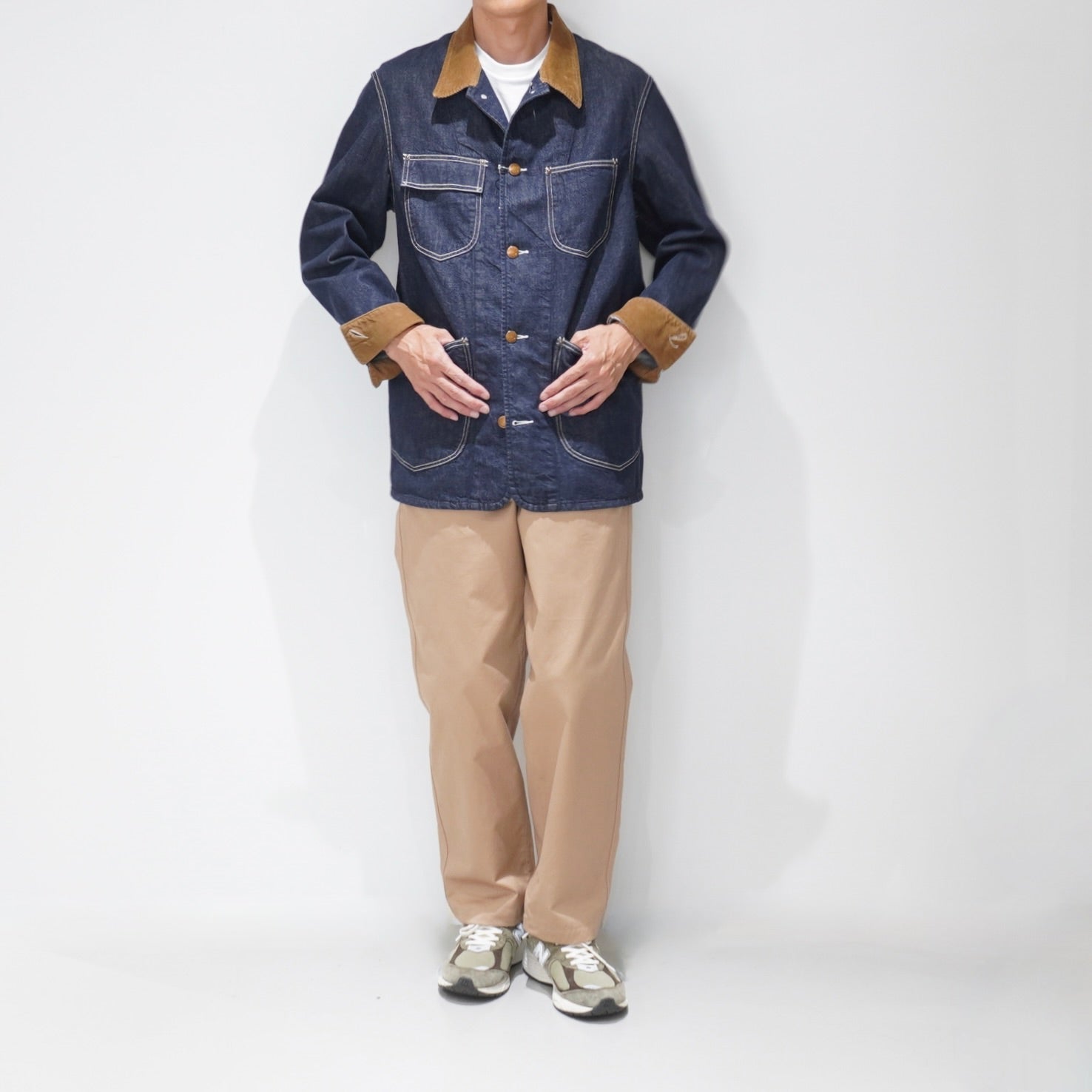 SCYEBASICS] Lightweight Denim Chore Jacket - apartir 名古屋 – àpartir